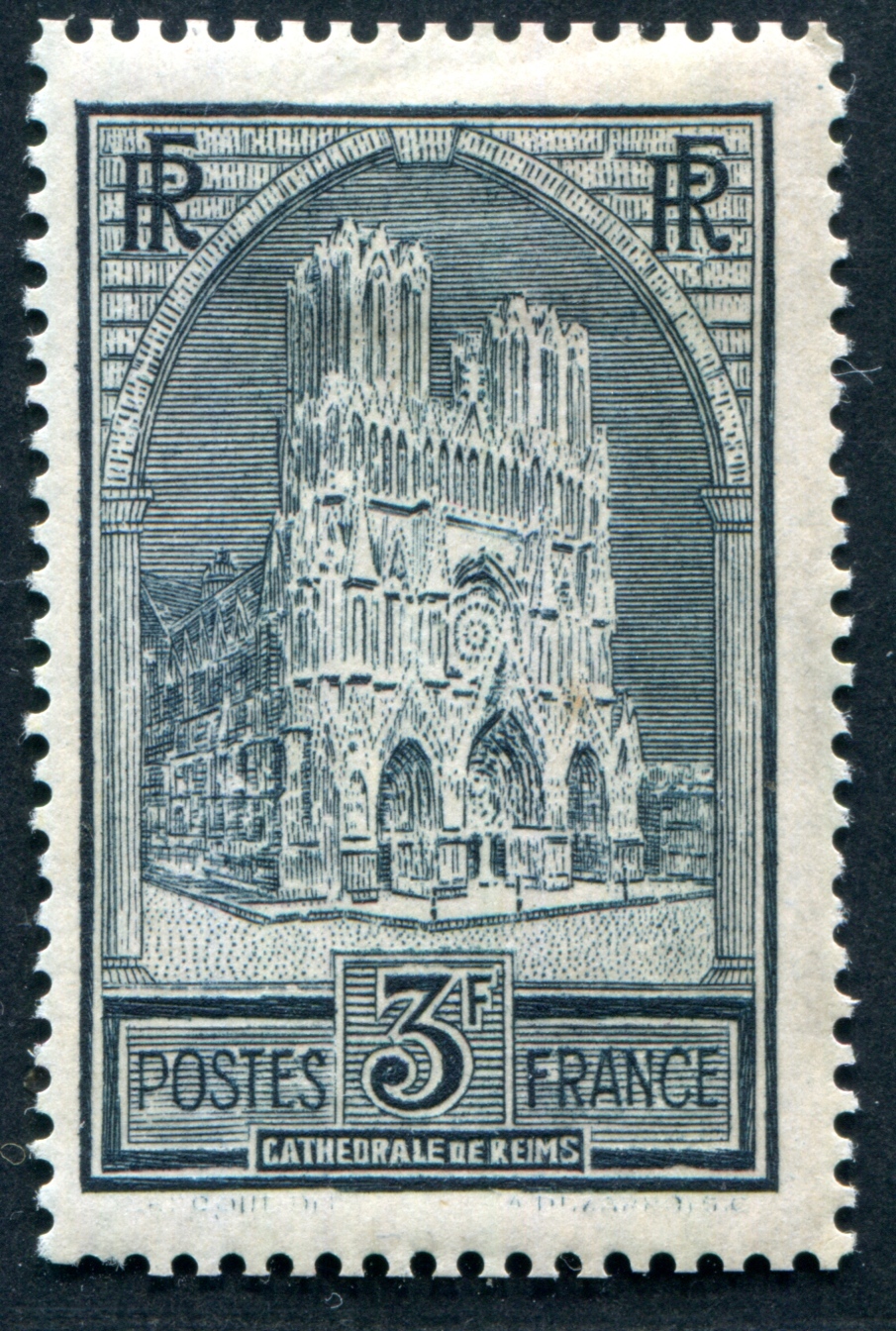 FRANCE 1930 256I * REIMS CATHEDRAL clean unused (I2259 | eBay